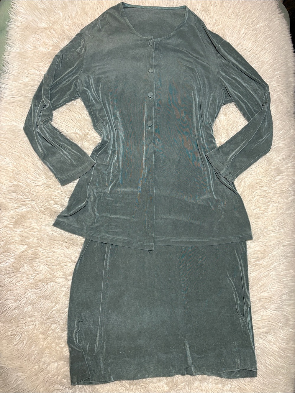 🍐Two piece flax dress and top🍐
